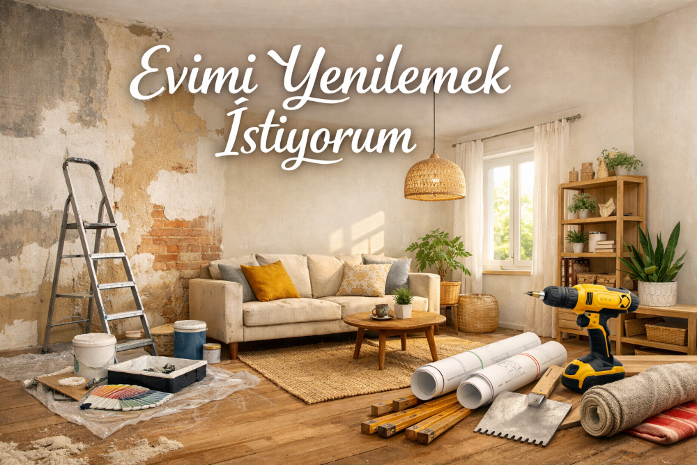 Evimi Yenilemek İstiyorum