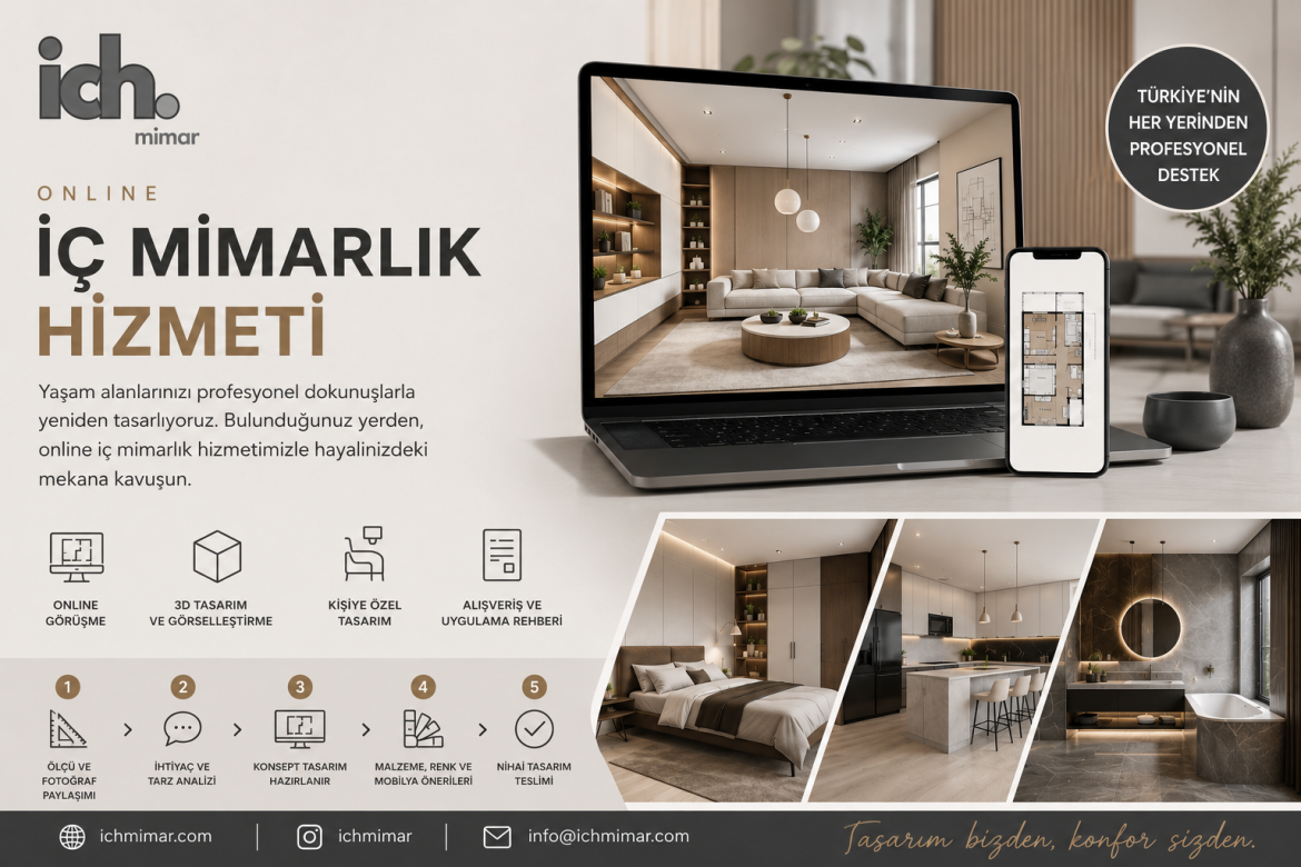 Online İç Mimarlık Hizmeti